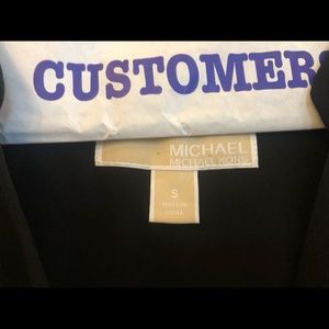 Michael Kors black belted jumpsuit